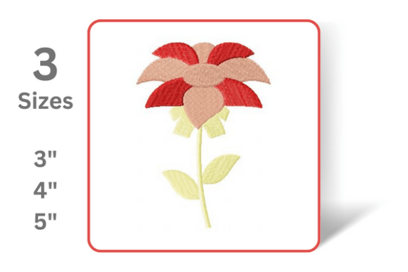Elegant Flower Embroidery