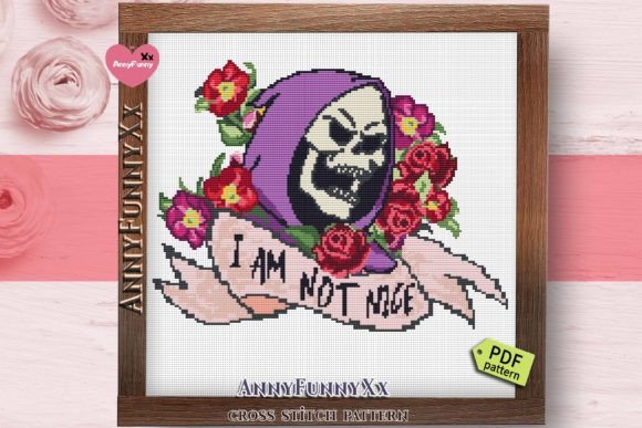 Live Laugh Love Cross Stitch Pattern PDF