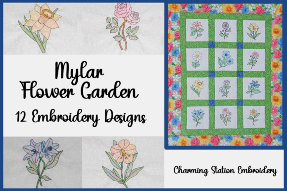 Mylar Flower Garden