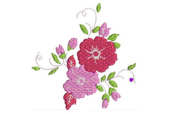 Wallflower Bouquet: A Seasonal Embroidery Gem